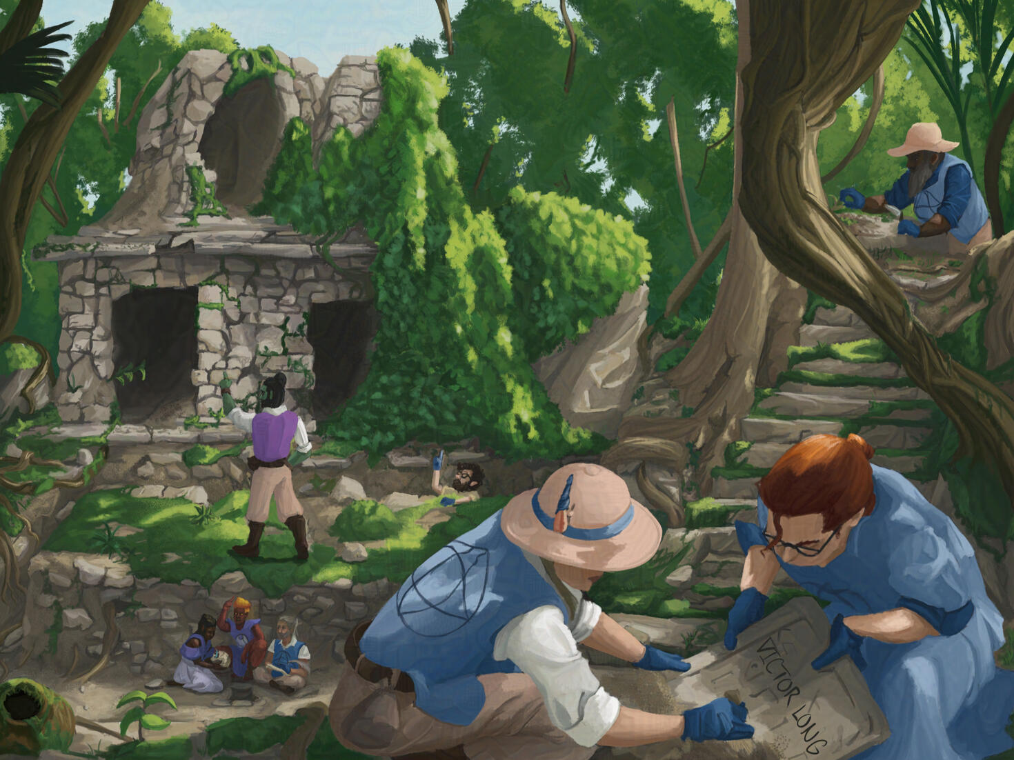 Alabaster Lyceum Excavations