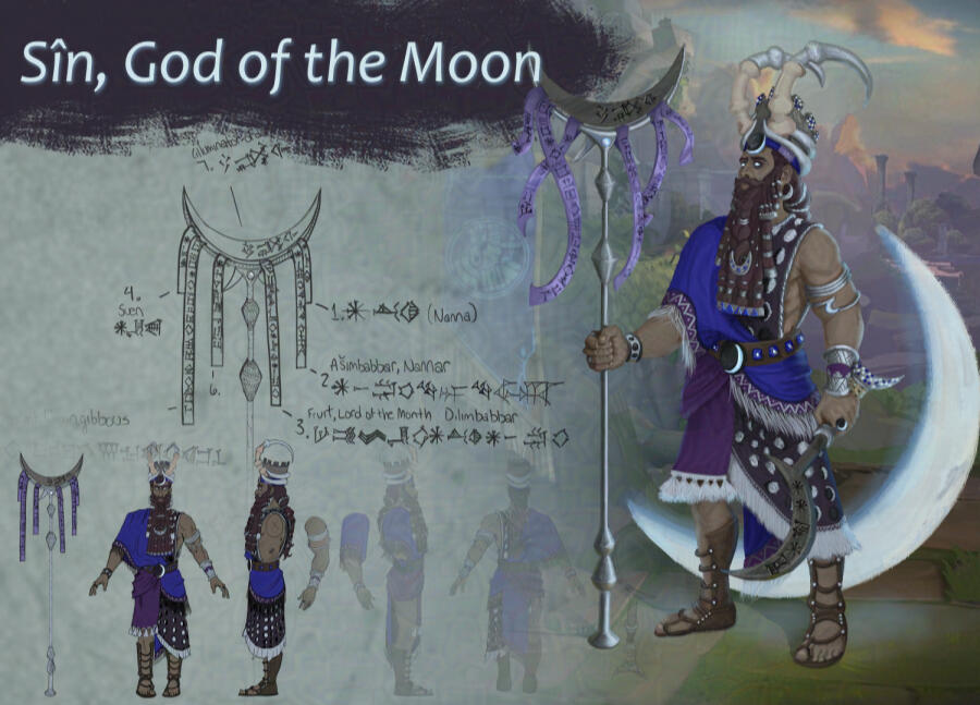 Sîn, God of the Moon
