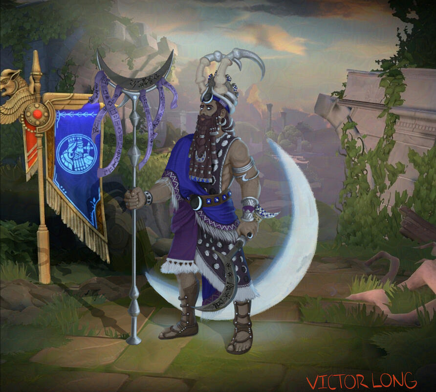 Smite Select Screen Mockup